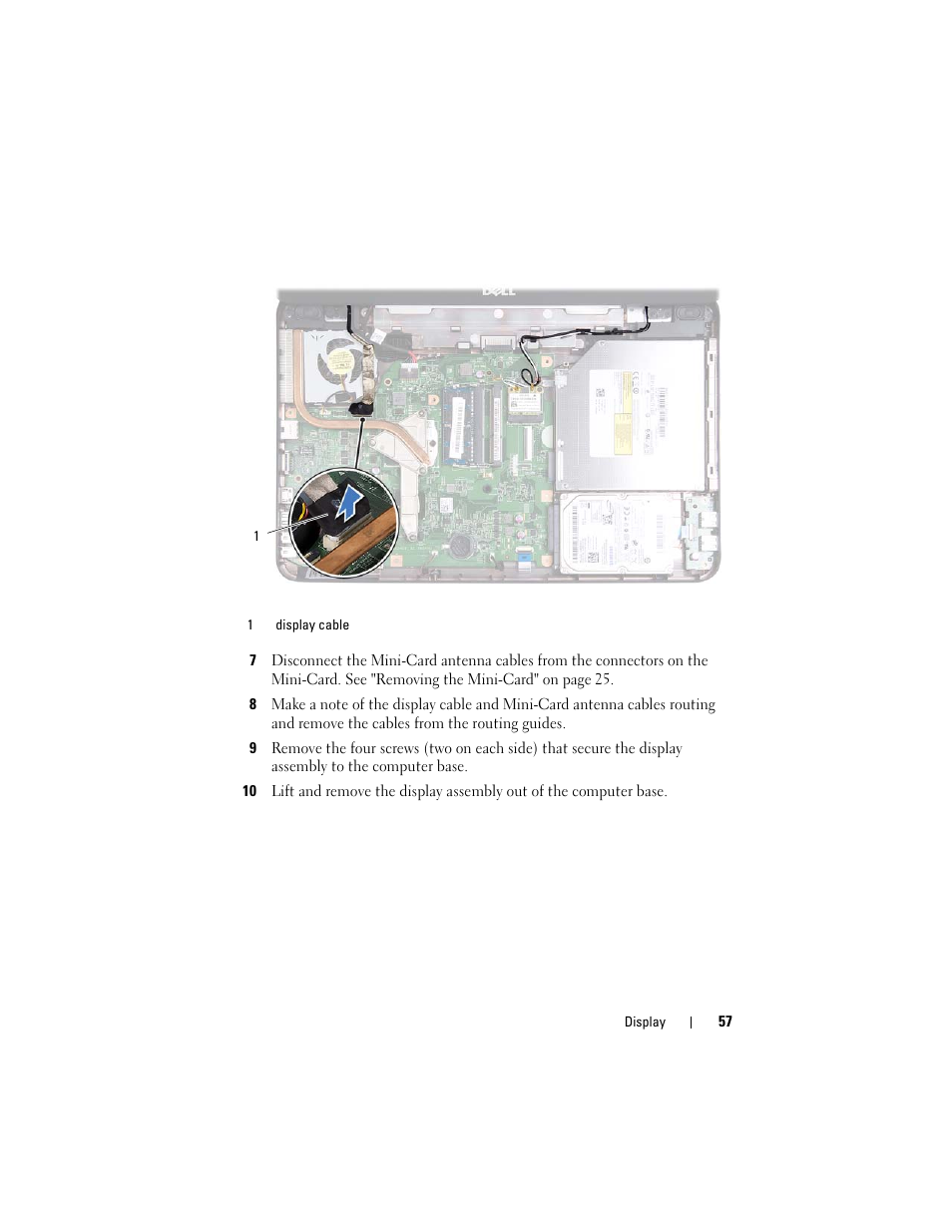 Dell Inspiron M5040 (Mid 2011) User Manual | Page 57 / 72