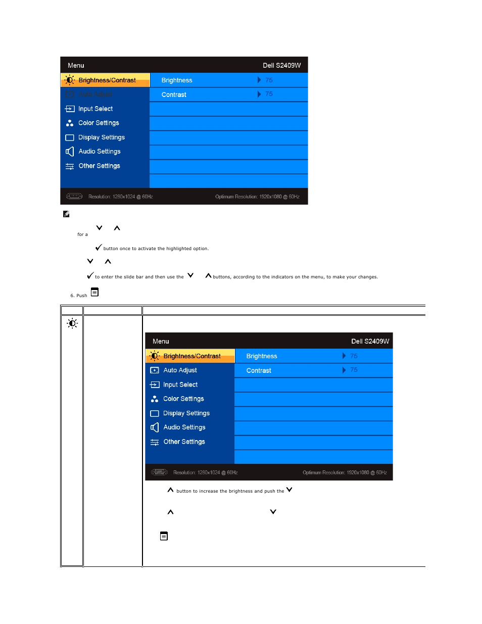 Dell S2409WFP Monitor User Manual | Page 16 / 31