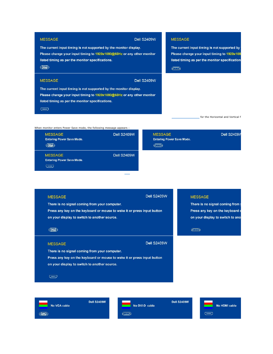 Dell S2409WFP Monitor User Manual | Page 22 / 31