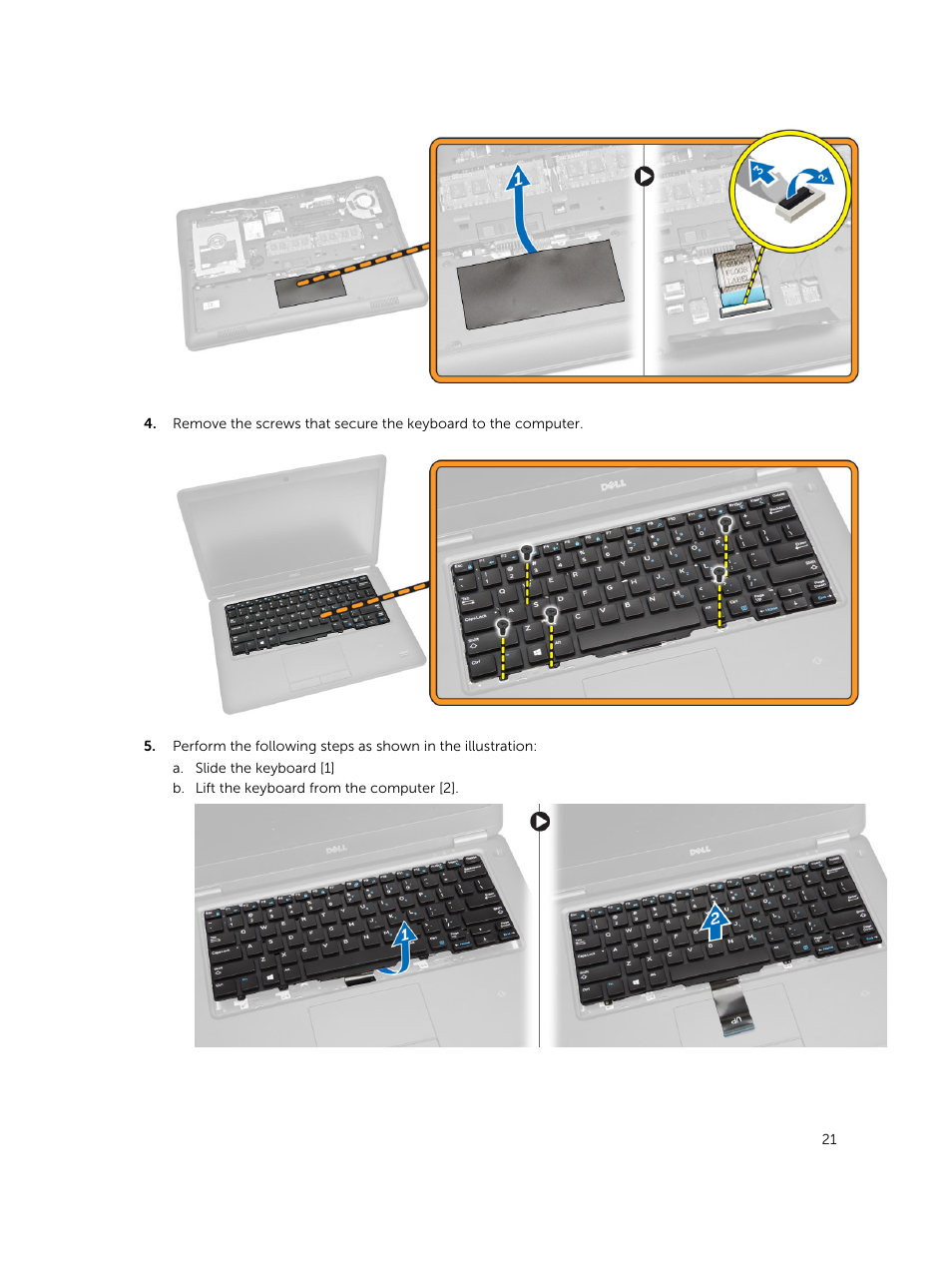 Dell Latitude E7450/7450 (Late 2014) User Manual | Page 21 / 57