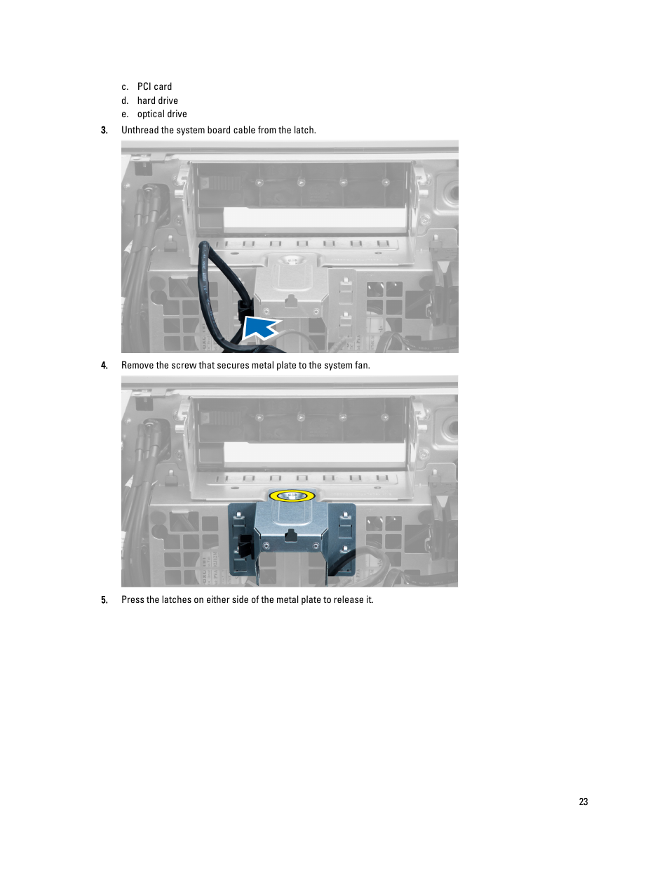 Dell Precision T3600 (Mid 2012) User Manual | Page 23 / 59