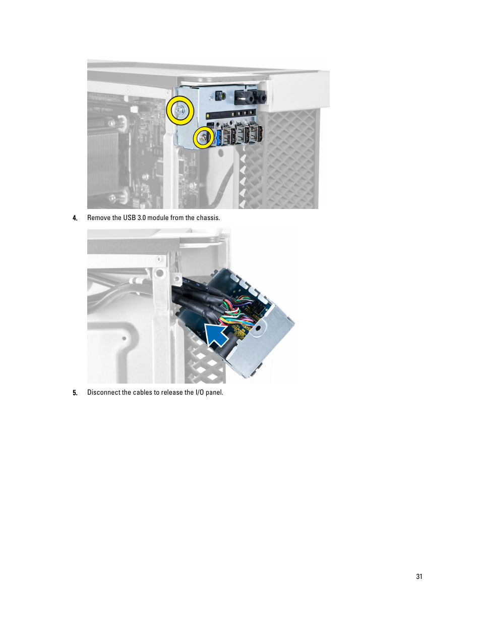 Dell Precision T3600 (Mid 2012) User Manual | Page 31 / 59