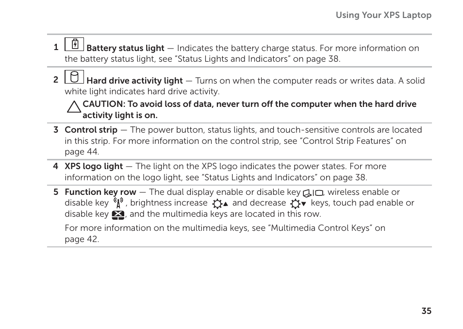 Dell XPS 17 (L702X, Early 2011) User Manual | Page 37 / 110