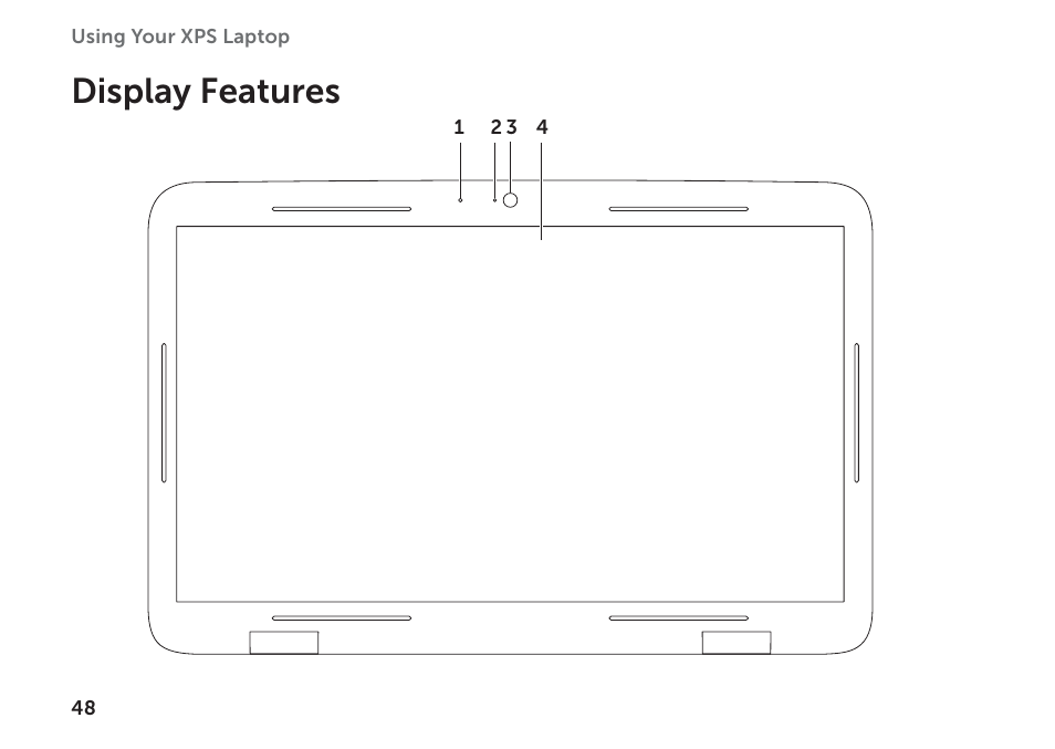Display features | Dell XPS 17 (L702X, Early 2011) User Manual | Page 50 / 110