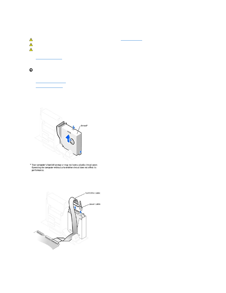 Hard drive | Dell Dimension 4500S User Manual | Page 20 / 54