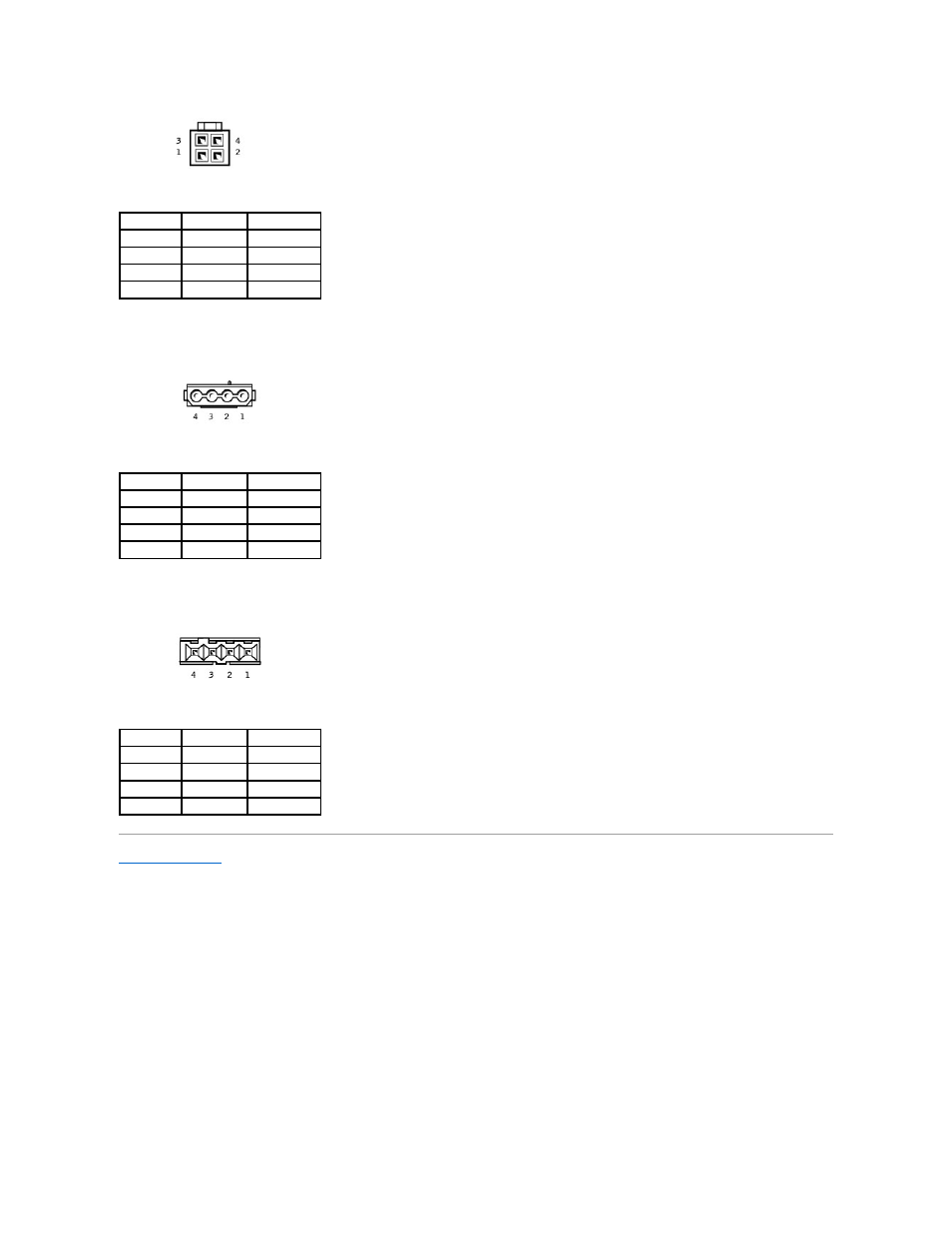 Dc power connectors p2, p3, and p4, Dc power connector p5 | Dell Dimension 4500S User Manual | Page 51 / 54
