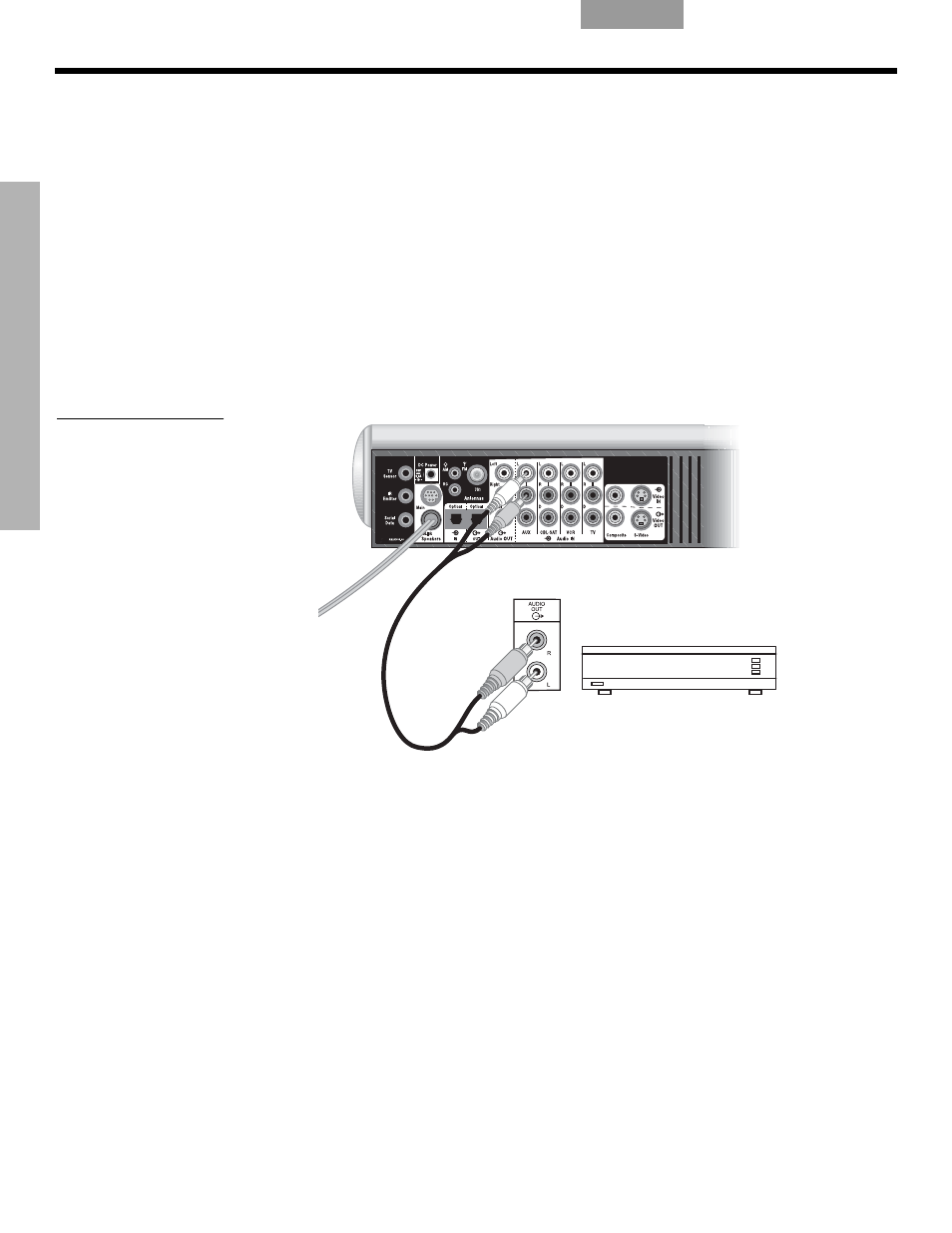 Ajout d’un appareil d’enregistrement/lecture | Bose LIFESTYLE VS-2 User Manual | Page 106 / 113