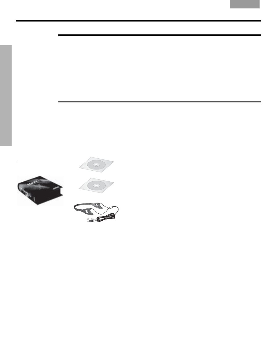 Prepare your tv, Open the adaptiq, Audio calibration system carton | 1prepare your tv, 2open the adaptiq | Bose LIFESTYLE VS-2 User Manual | Page 24 / 113