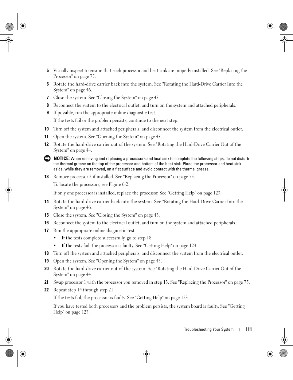 Dell PowerEdge SC1430 User Manual | Page 111 / 160