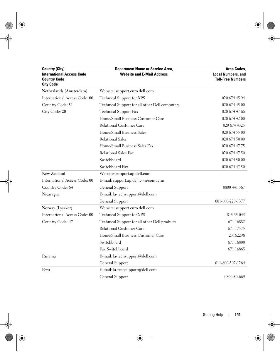 Dell PowerEdge SC1430 User Manual | Page 141 / 160