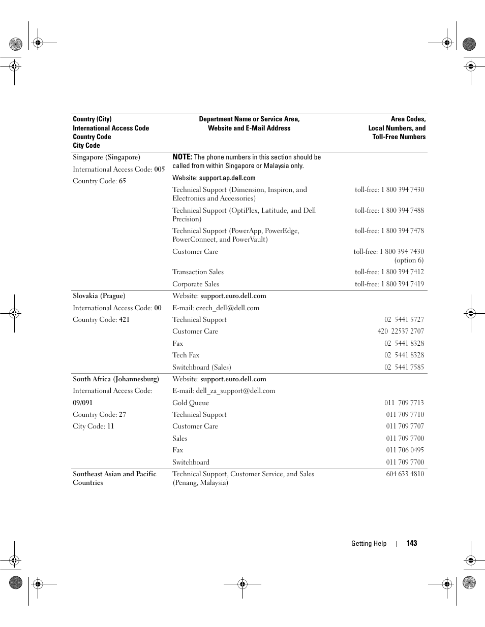 Dell PowerEdge SC1430 User Manual | Page 143 / 160