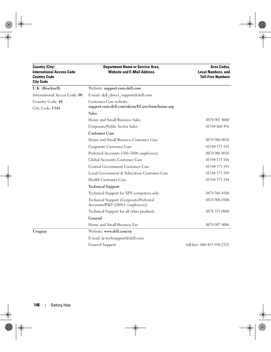 Dell PowerEdge SC1430 User Manual | Page 146 / 160