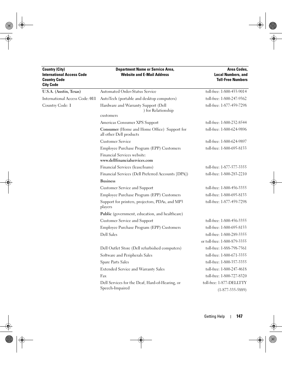 Dell PowerEdge SC1430 User Manual | Page 147 / 160