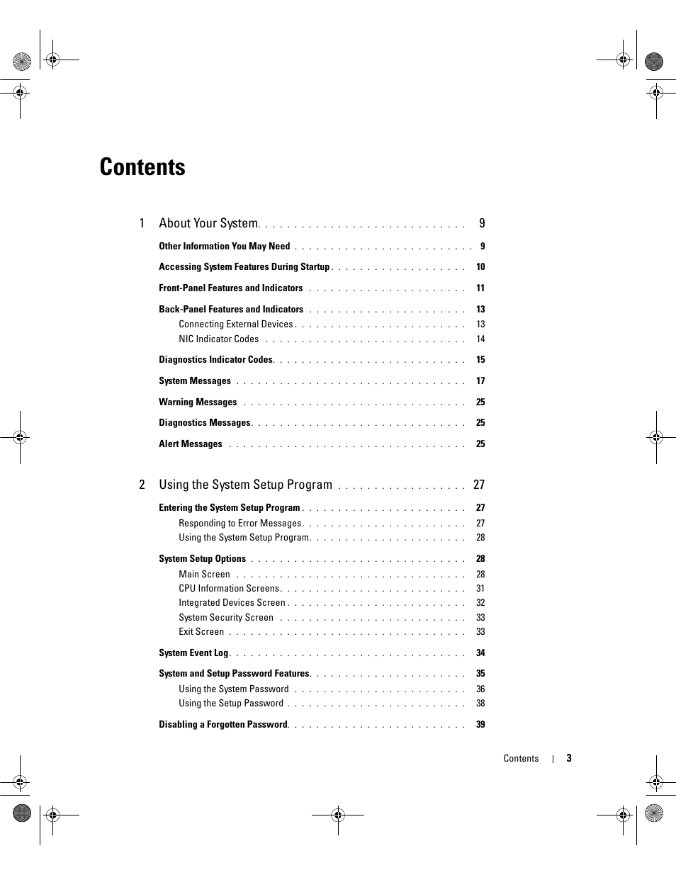 Dell PowerEdge SC1430 User Manual | Page 3 / 160
