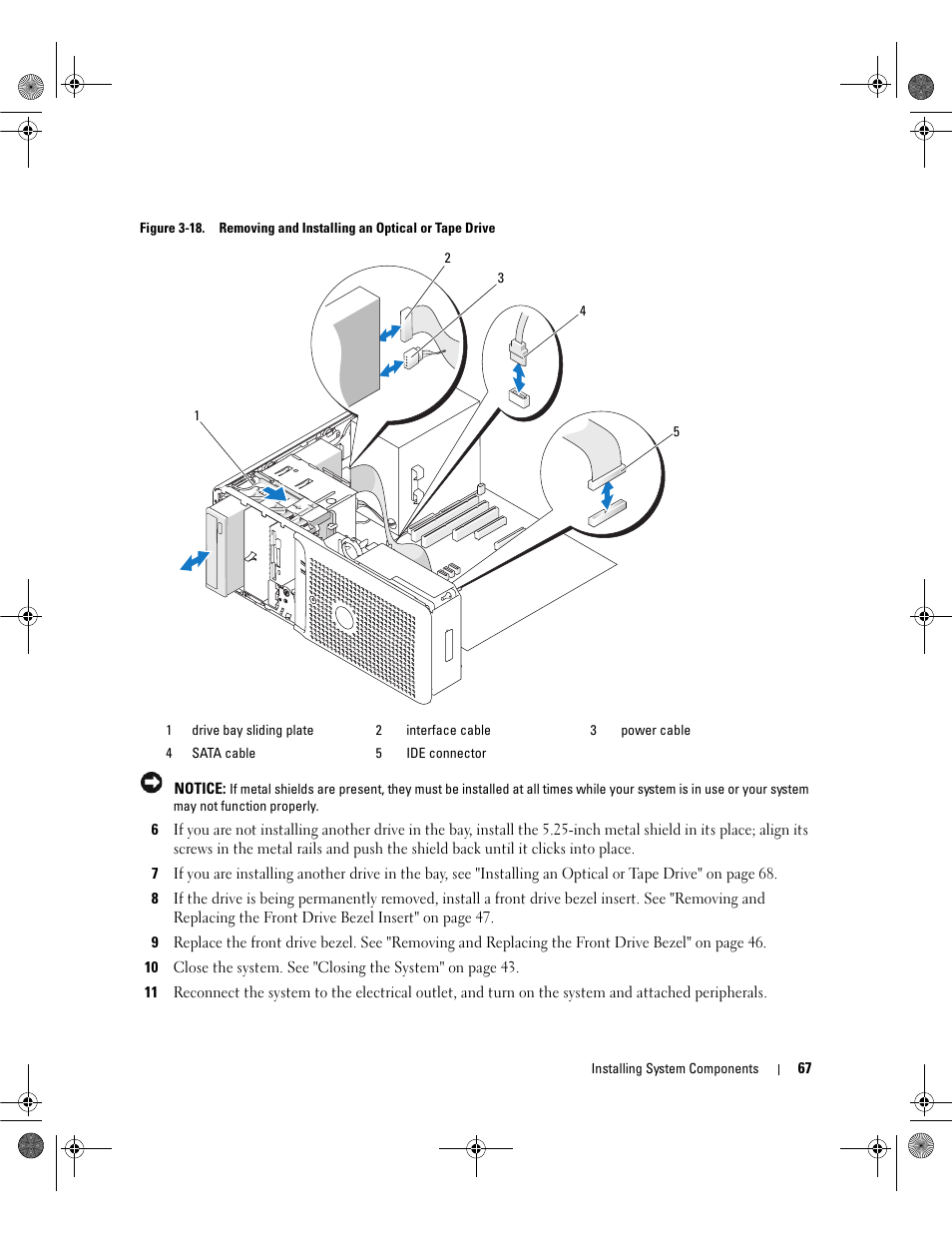 Dell PowerEdge SC1430 User Manual | Page 67 / 160