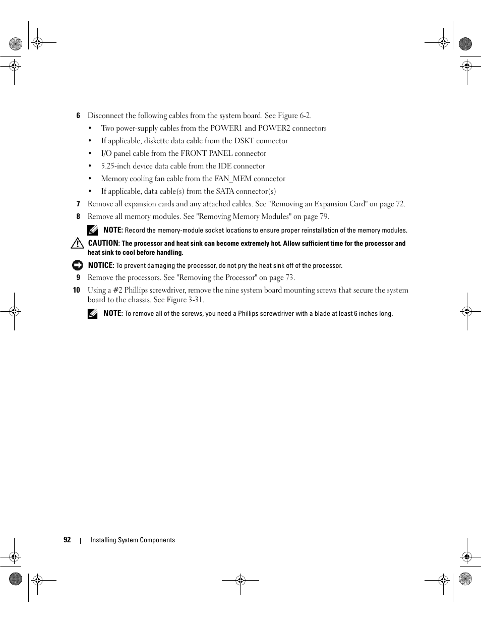 Dell PowerEdge SC1430 User Manual | Page 92 / 160