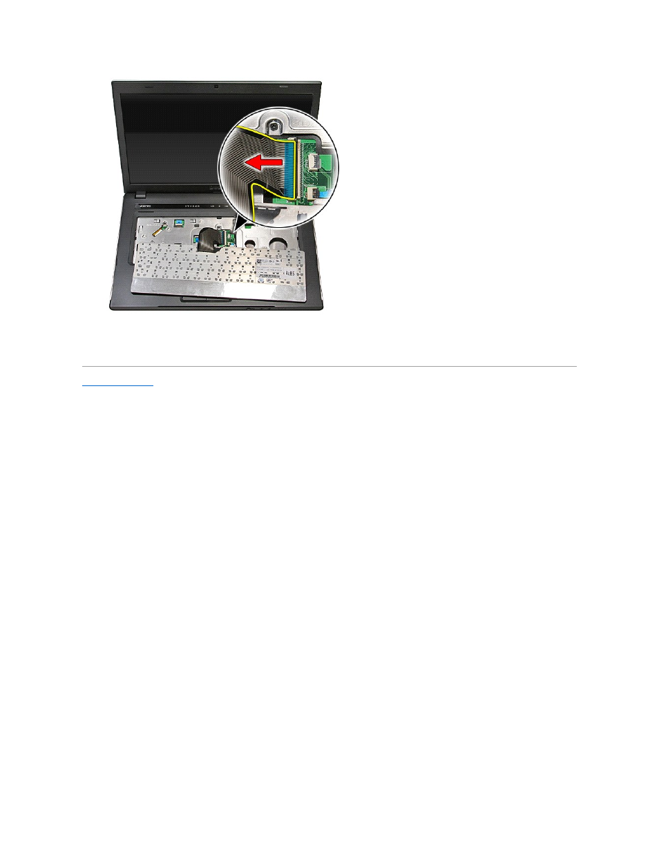 Replacing the keyboard | Dell Vostro 3500 (Early 2010) User Manual | Page 38 / 79