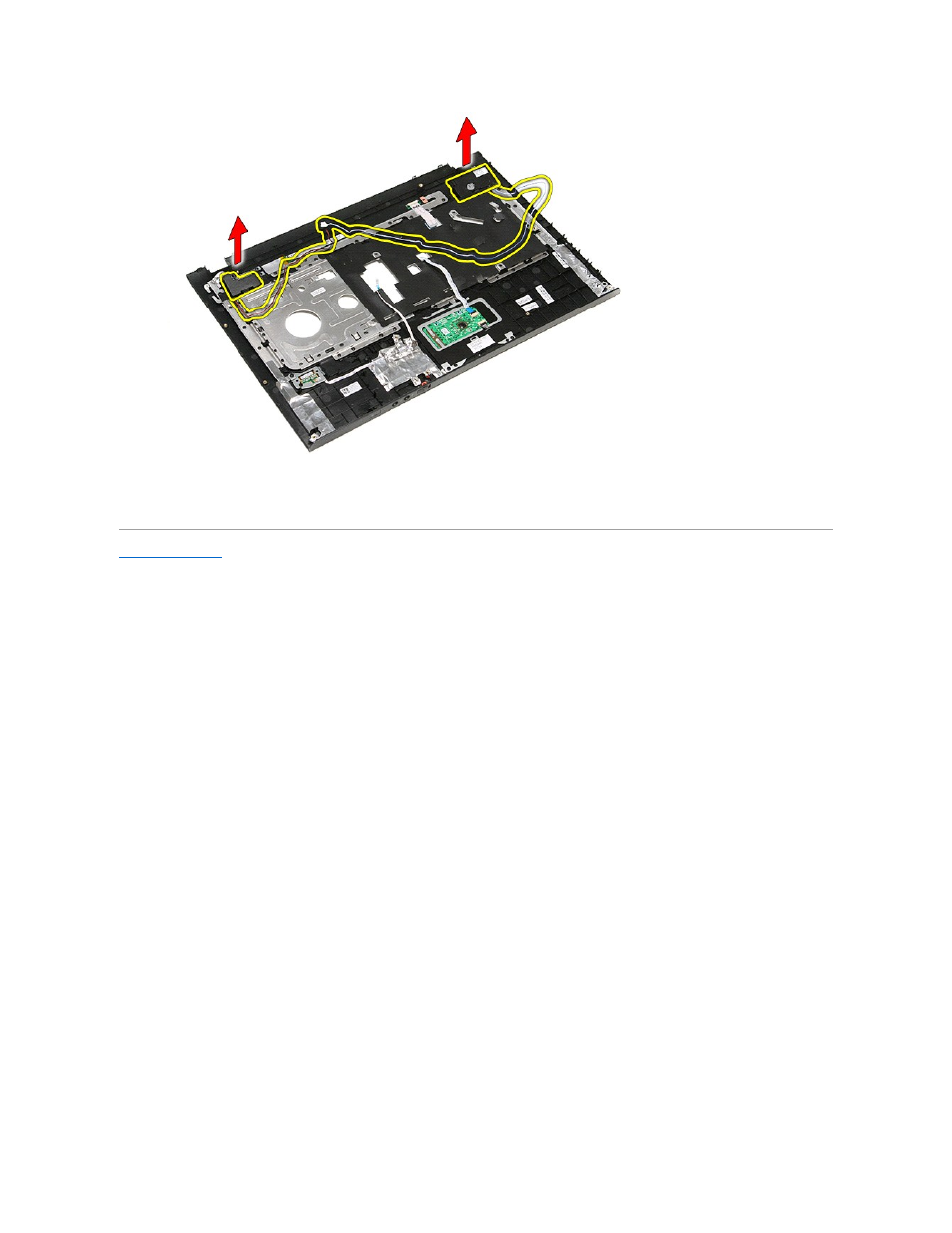 Replacing the speaker | Dell Vostro 3500 (Early 2010) User Manual | Page 67 / 79