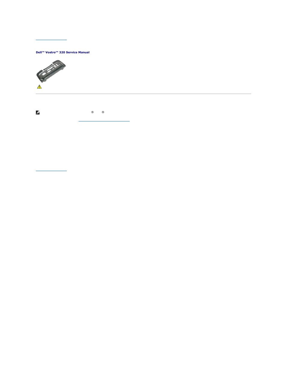 I/o cover, Removing the i/o cover, Replacing the i/o cover | Dell Vostro 320 (Mid 2009) User Manual | Page 14 / 38