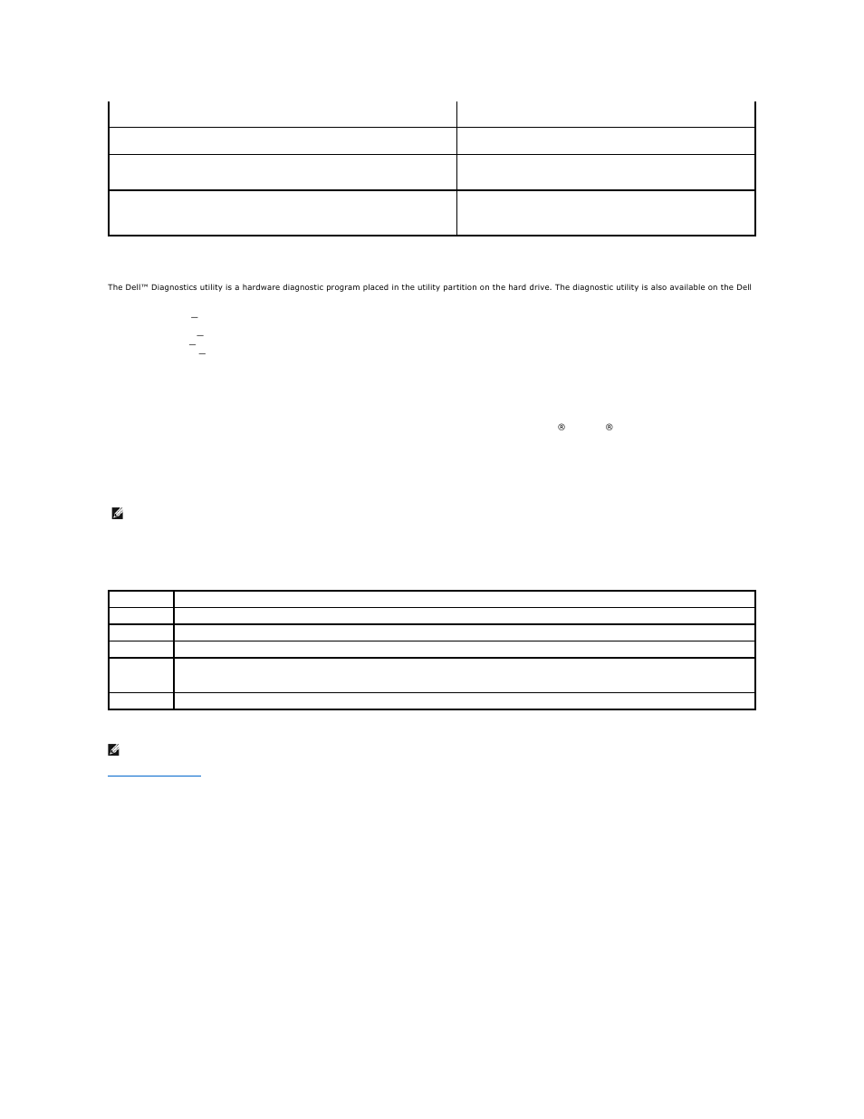 Dell diagnostics, Starting dell diagnostics, Using dell diagnostics | Dell Vostro 320 (Mid 2009) User Manual | Page 6 / 38