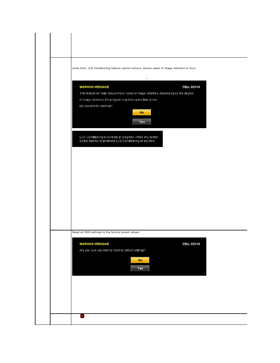 Dell G2210 Monitor User Manual | Page 24 / 34