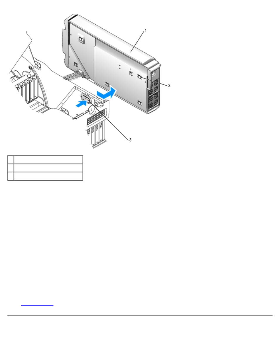 Power supply for the dell precision 470, Computer, Power supply for the dell precision 470 computer | Replacing the power supply | Dell Precision 470 User Manual | Page 125 / 200