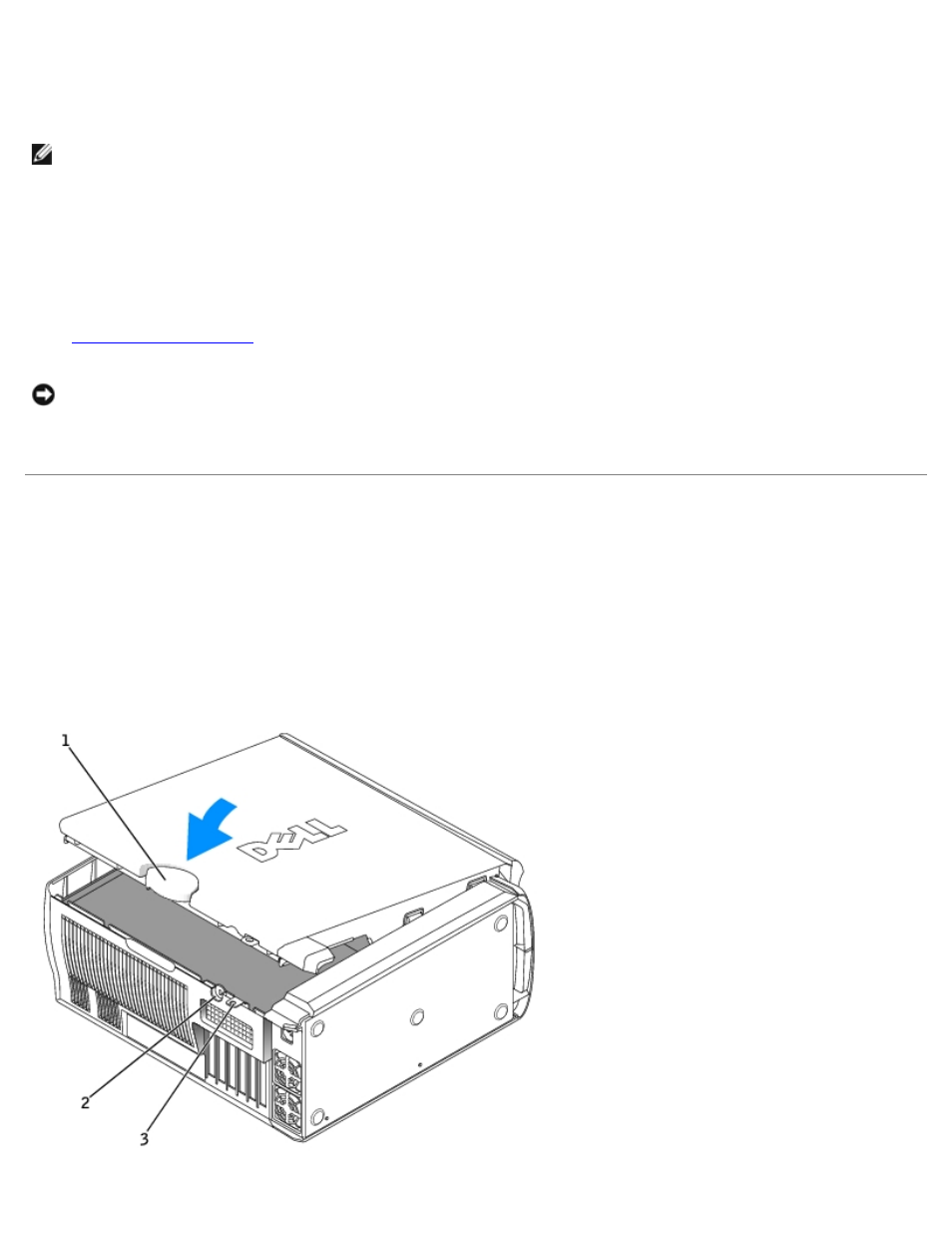 Close the computer cover, Closing the computer cover | Dell Precision 470 User Manual | Page 129 / 200