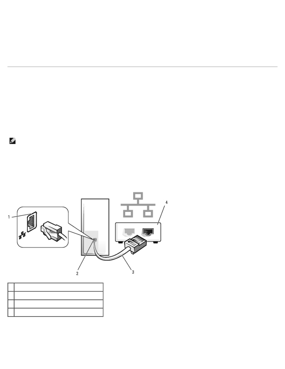 Internet connection firewall, Setting up a home and office network, Connecting to a network adapter | Network setup wizard | Dell Precision 470 User Manual | Page 171 / 200