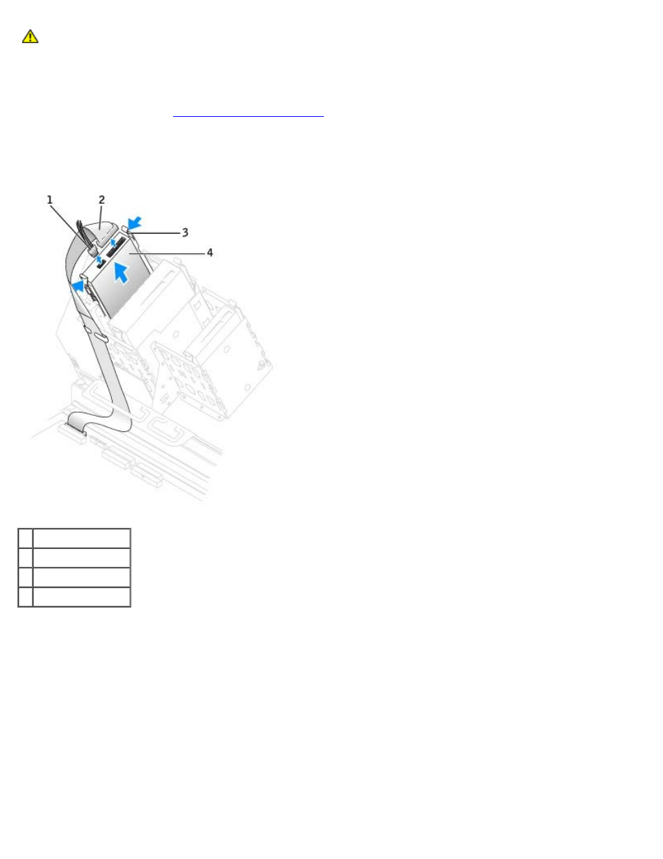 Removing a floppy drive, Installing a floppy drive | Dell Precision 470 User Manual | Page 75 / 200