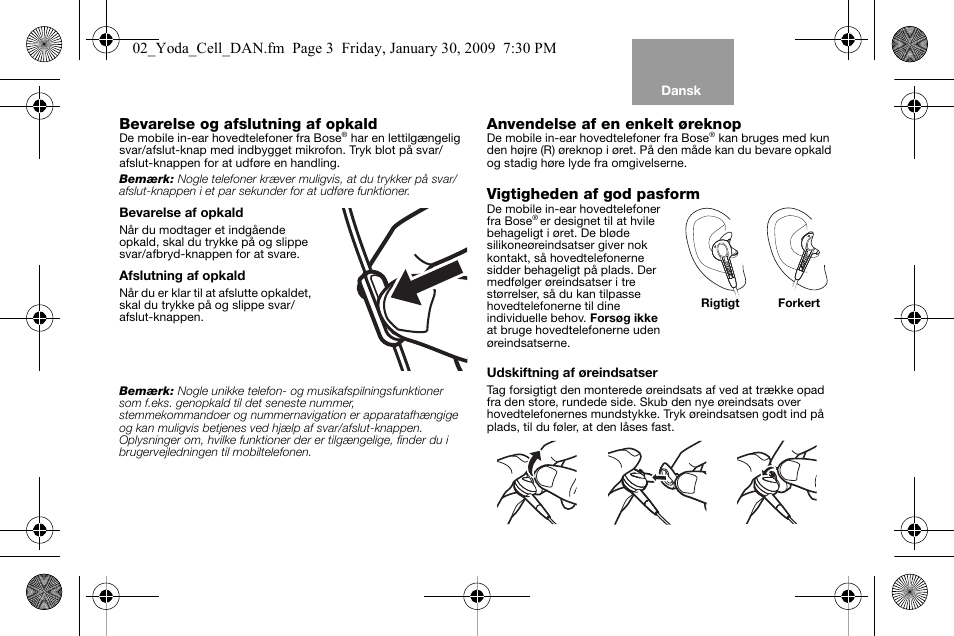 Bose AM316835 User Manual | Page 10 / 100