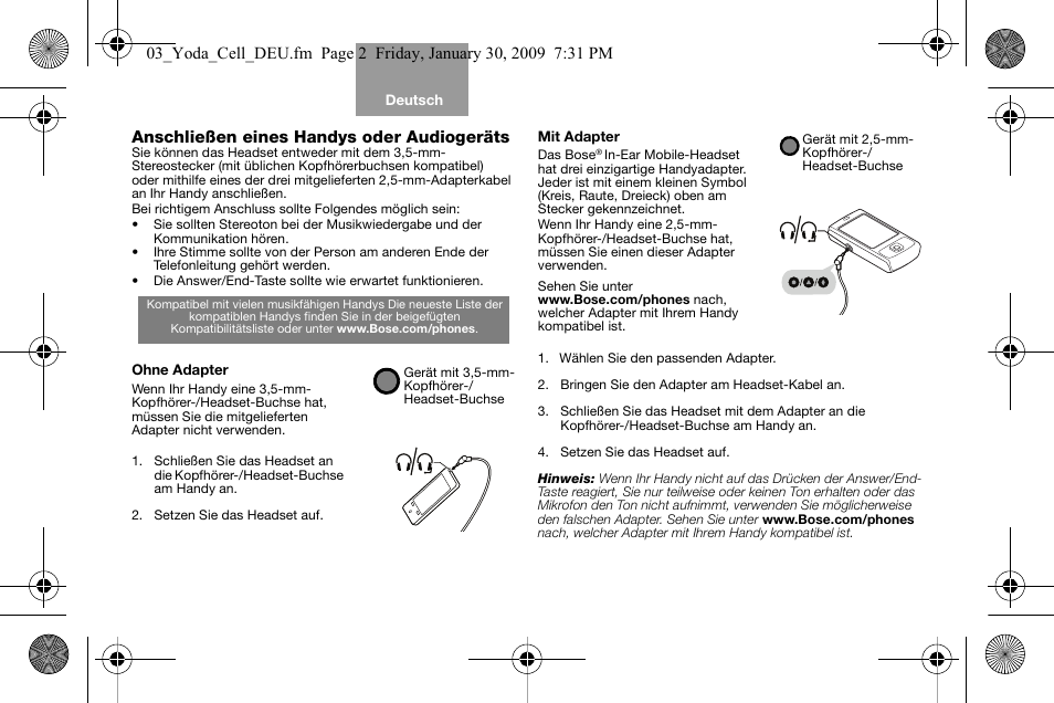 Bose AM316835 User Manual | Page 15 / 100