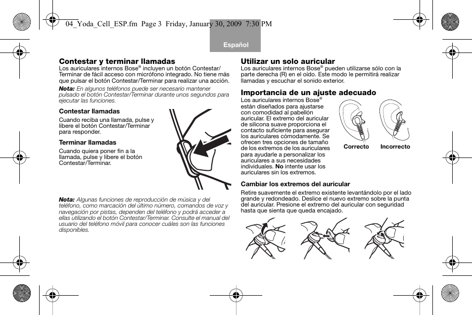 Bose AM316835 User Manual | Page 22 / 100