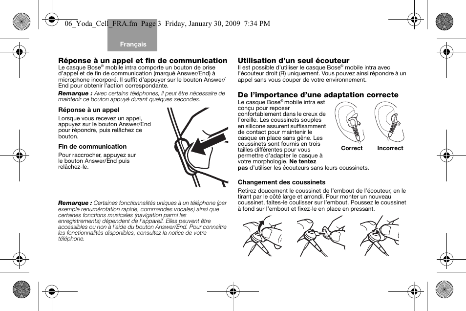 Bose AM316835 User Manual | Page 34 / 100