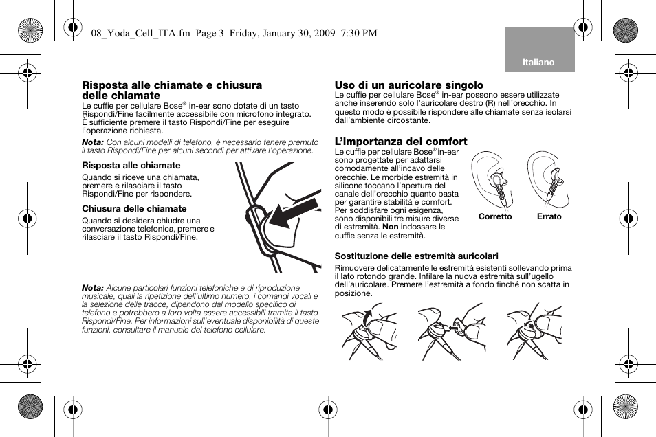 Bose AM316835 User Manual | Page 46 / 100