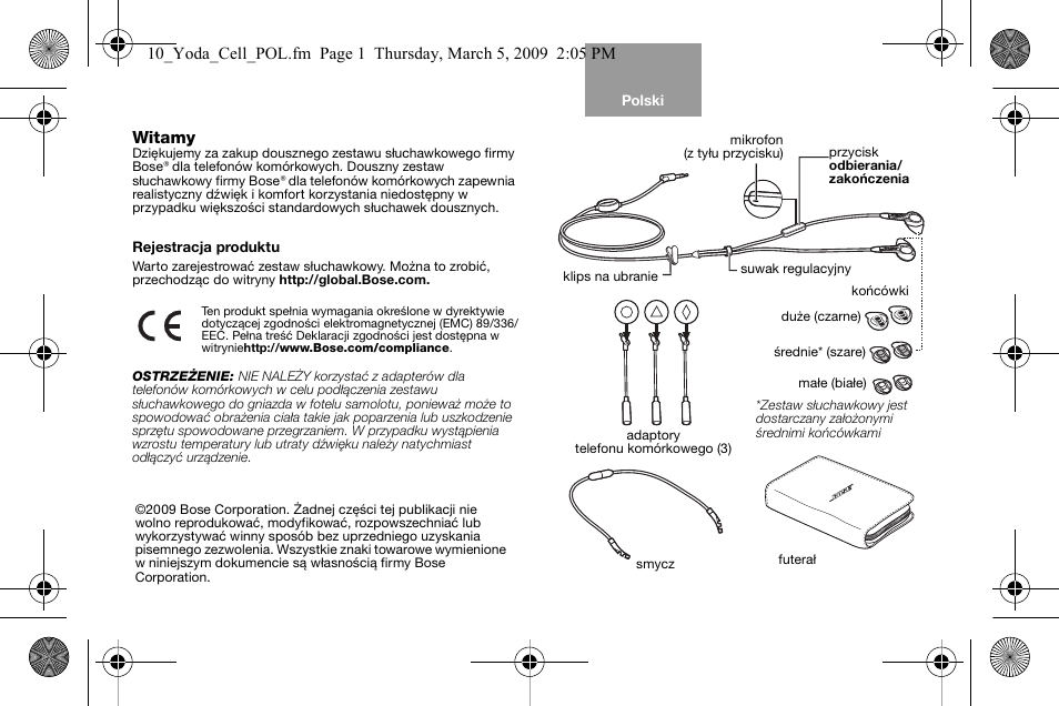 10_yoda_cell_pol_print | Bose AM316835 User Manual | Page 56 / 100