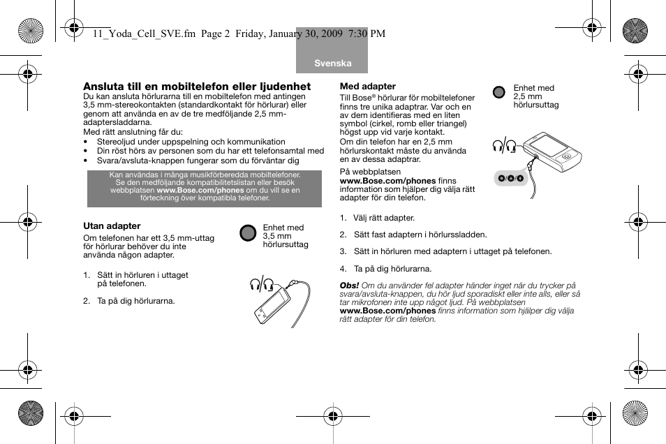 Bose AM316835 User Manual | Page 63 / 100