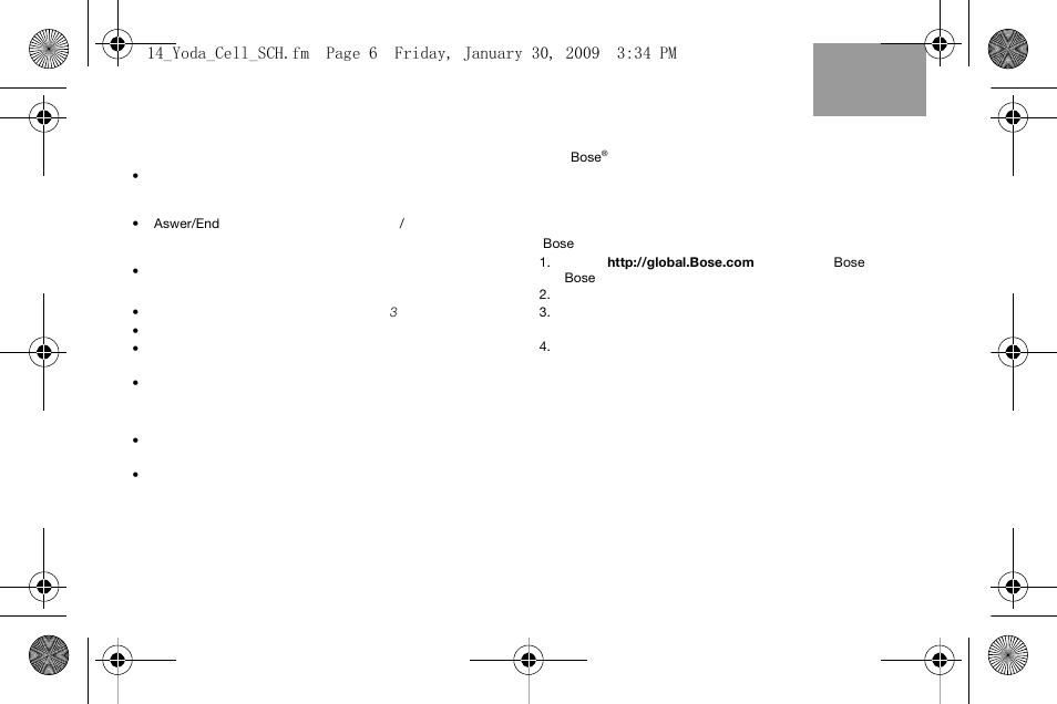 Bose AM316835 User Manual | Page 85 / 100