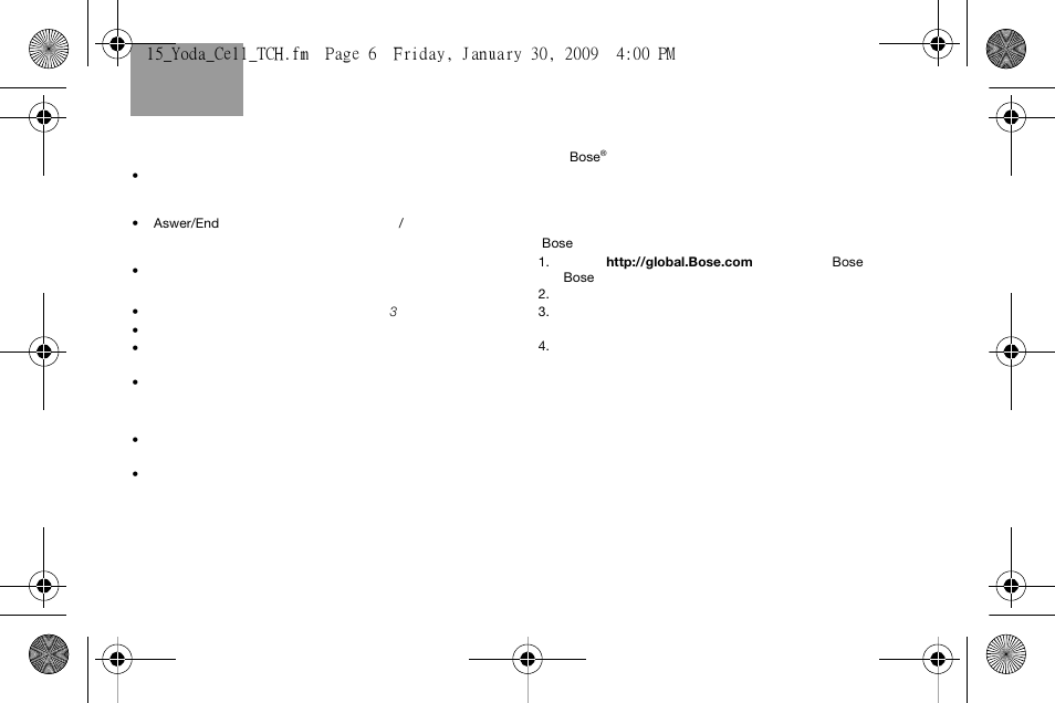 Bose AM316835 User Manual | Page 91 / 100