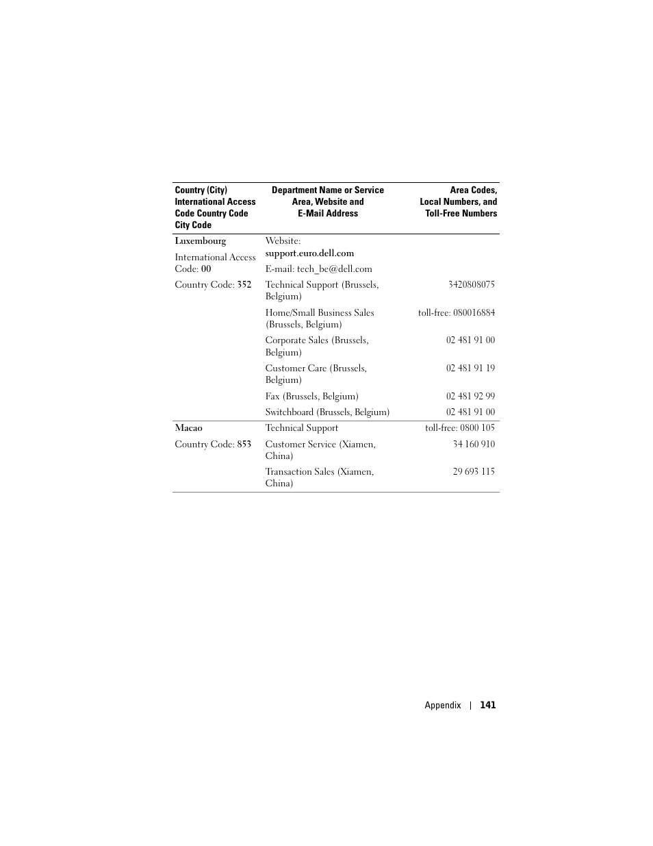 Dell Axim X50 User Manual | Page 141 / 174