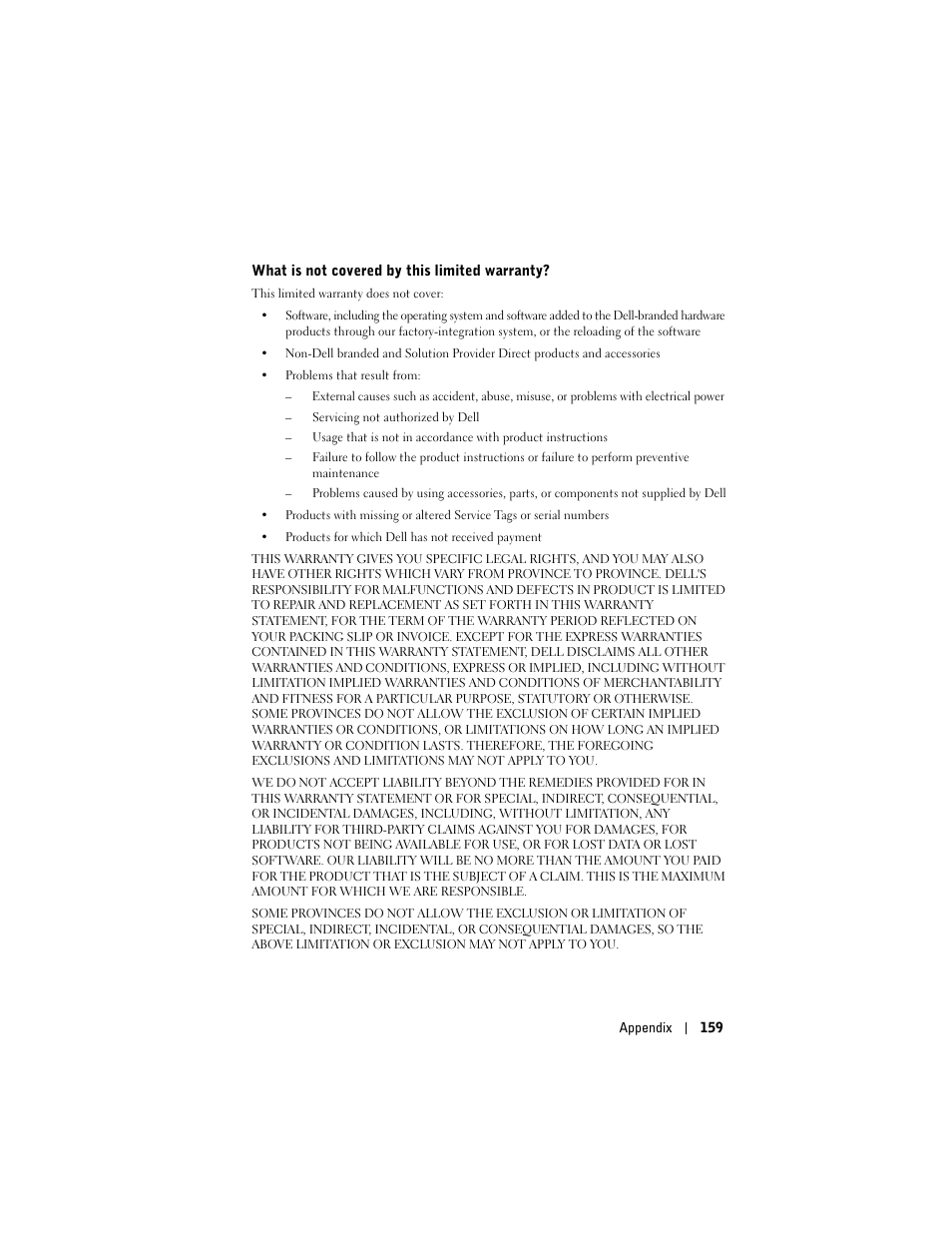 Dell Axim X50 User Manual | Page 159 / 174