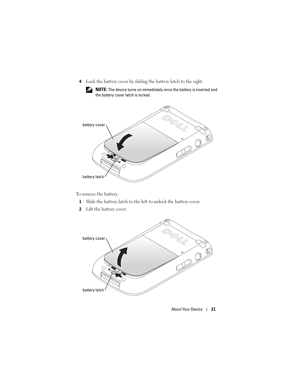 Dell Axim X50 User Manual | Page 21 / 174