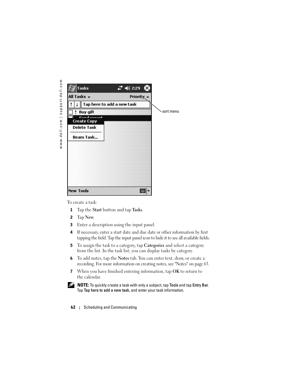 Dell Axim X50 User Manual | Page 62 / 174