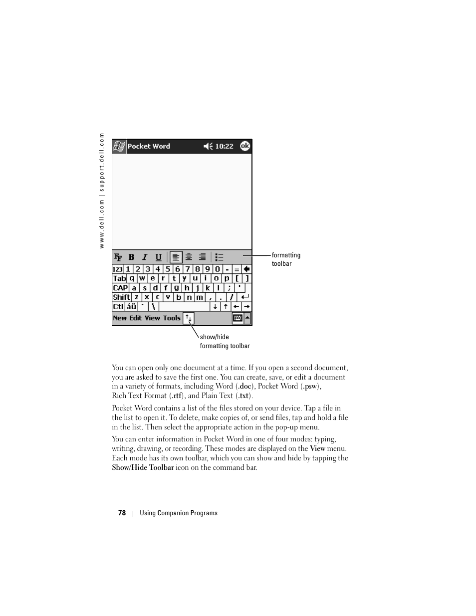 Dell Axim X50 User Manual | Page 78 / 174