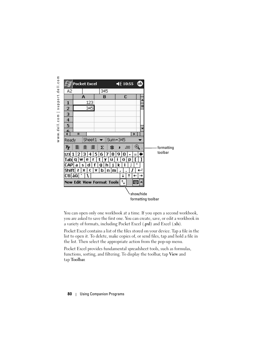 Dell Axim X50 User Manual | Page 80 / 174