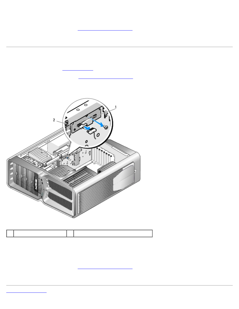 Replacing the theater lighting card | Dell XPS 730x (Early 2009) User Manual | Page 13 / 67