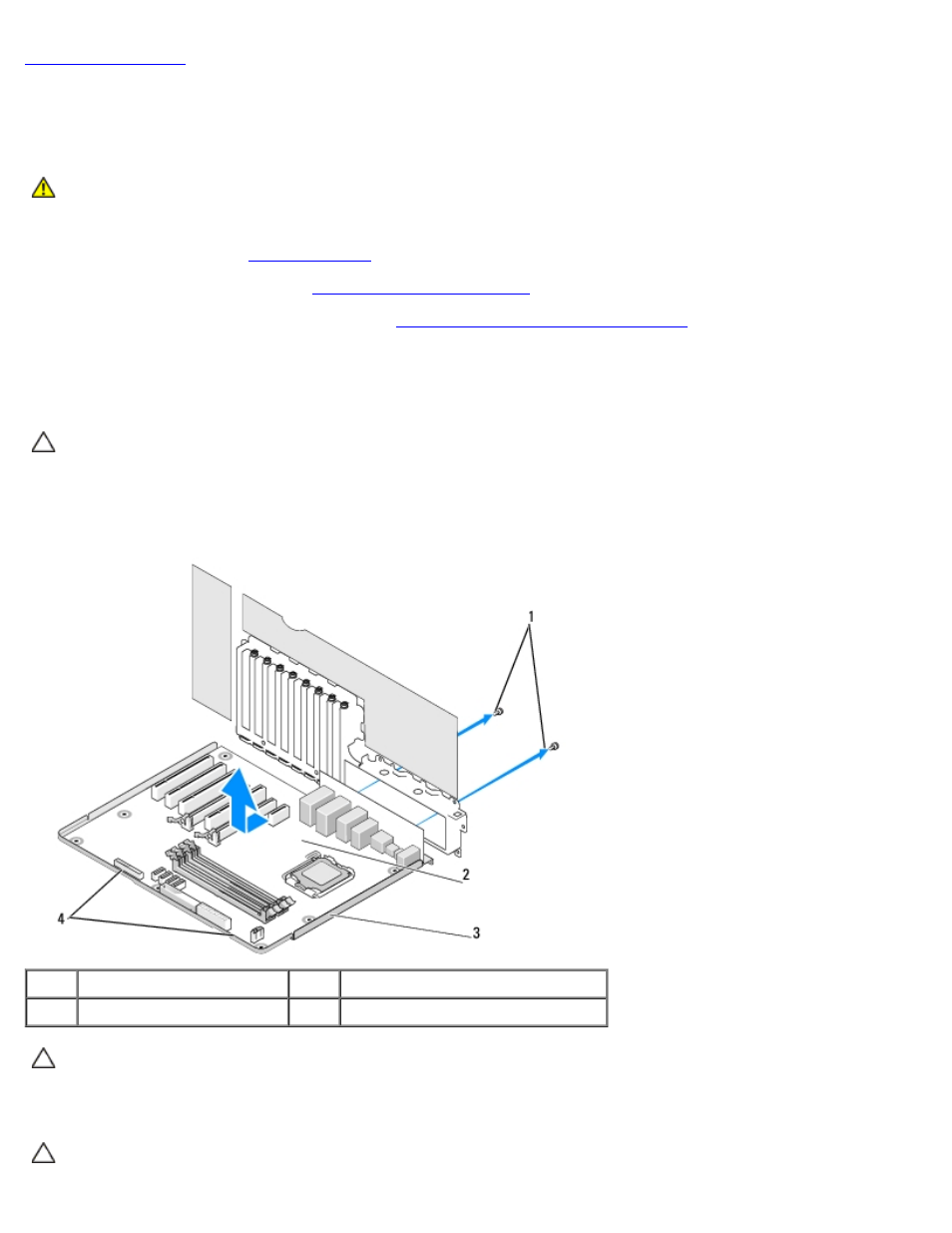 Replacing the system board | Dell XPS 730x (Early 2009) User Manual | Page 54 / 67