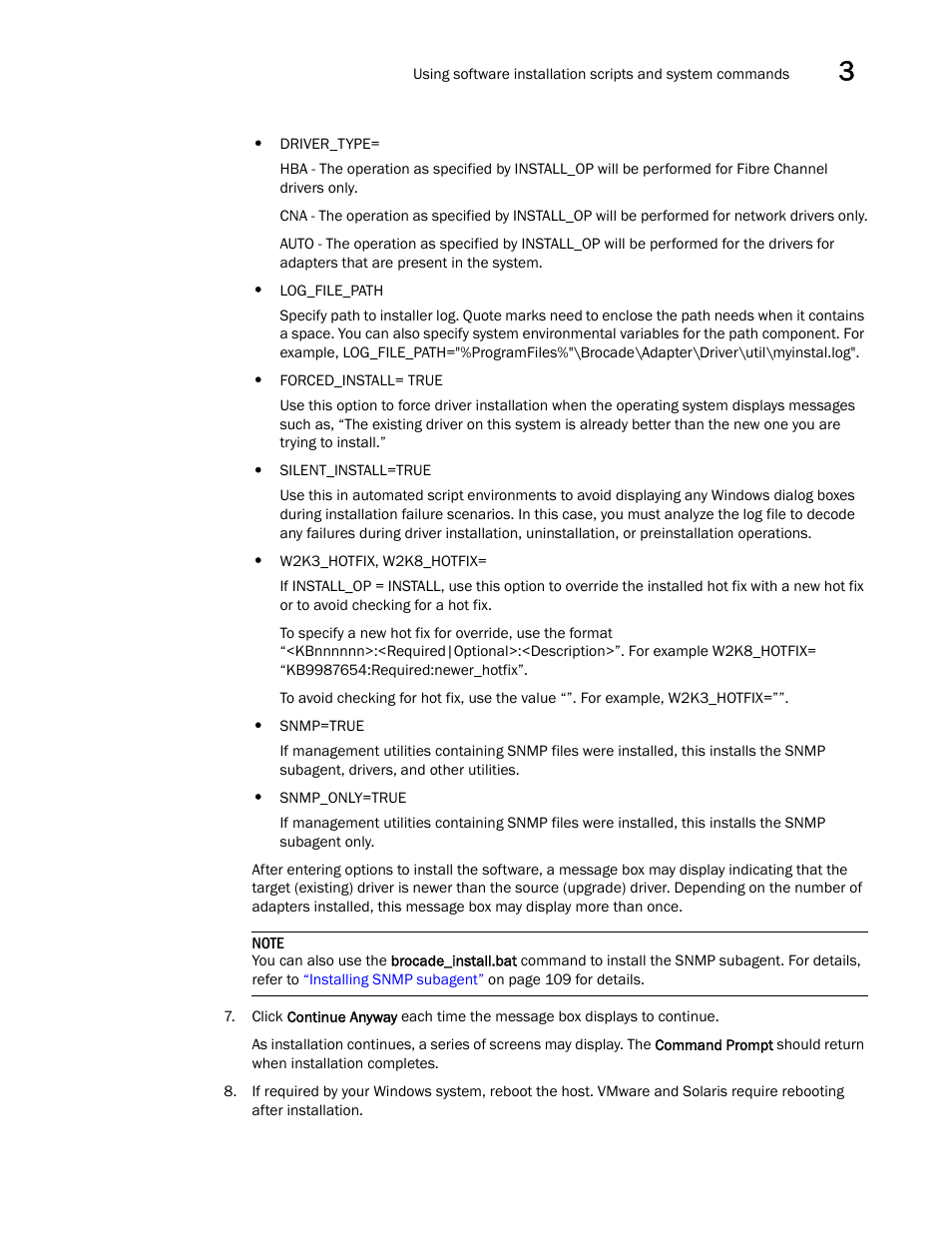 Dell Brocade Adapters User Manual | Page 121 / 272