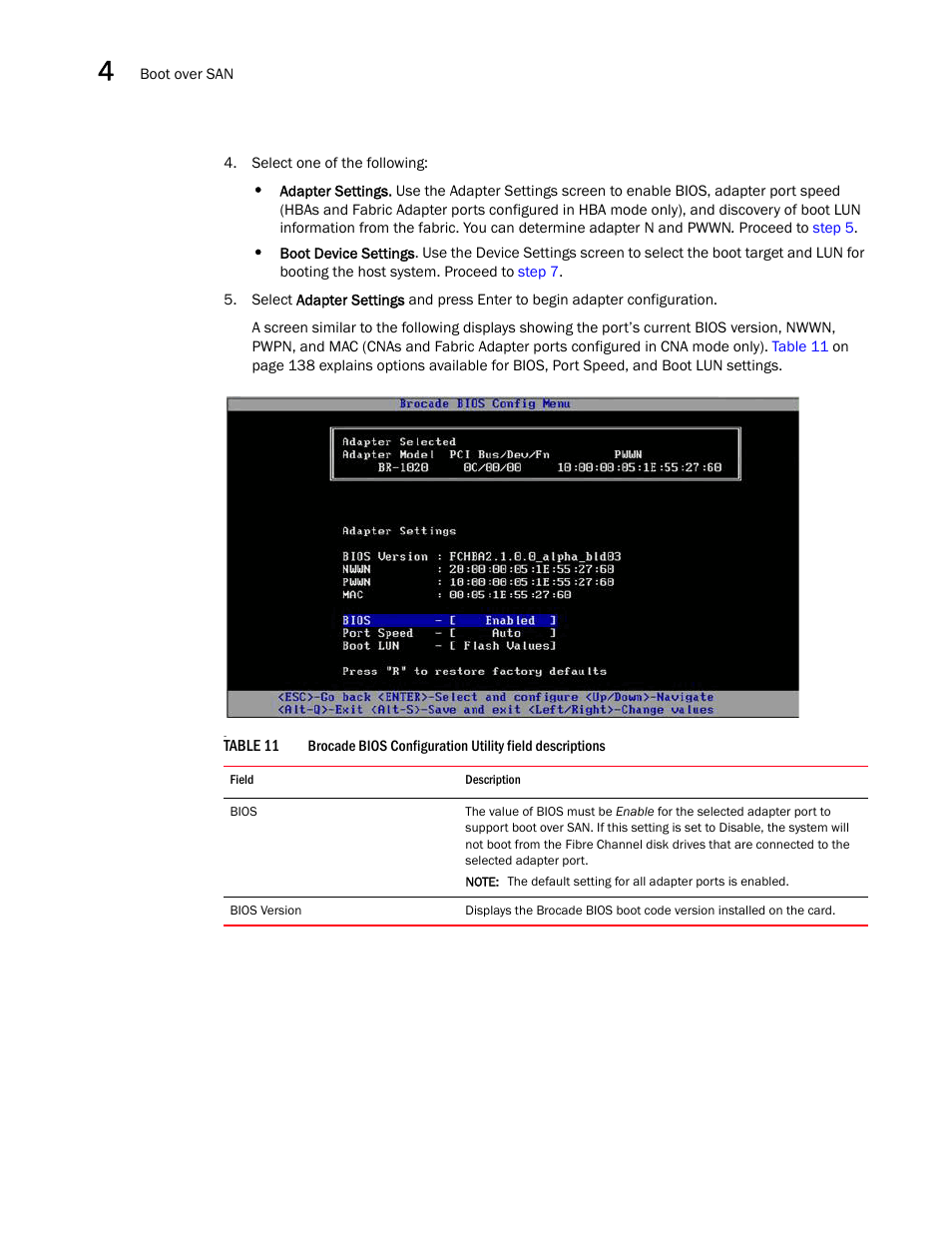 Dell Brocade Adapters User Manual | Page 166 / 272