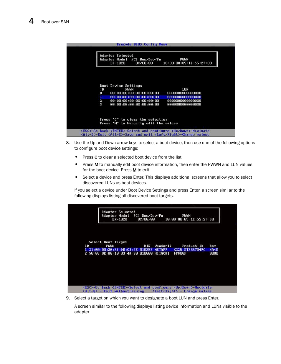 Dell Brocade Adapters User Manual | Page 168 / 272