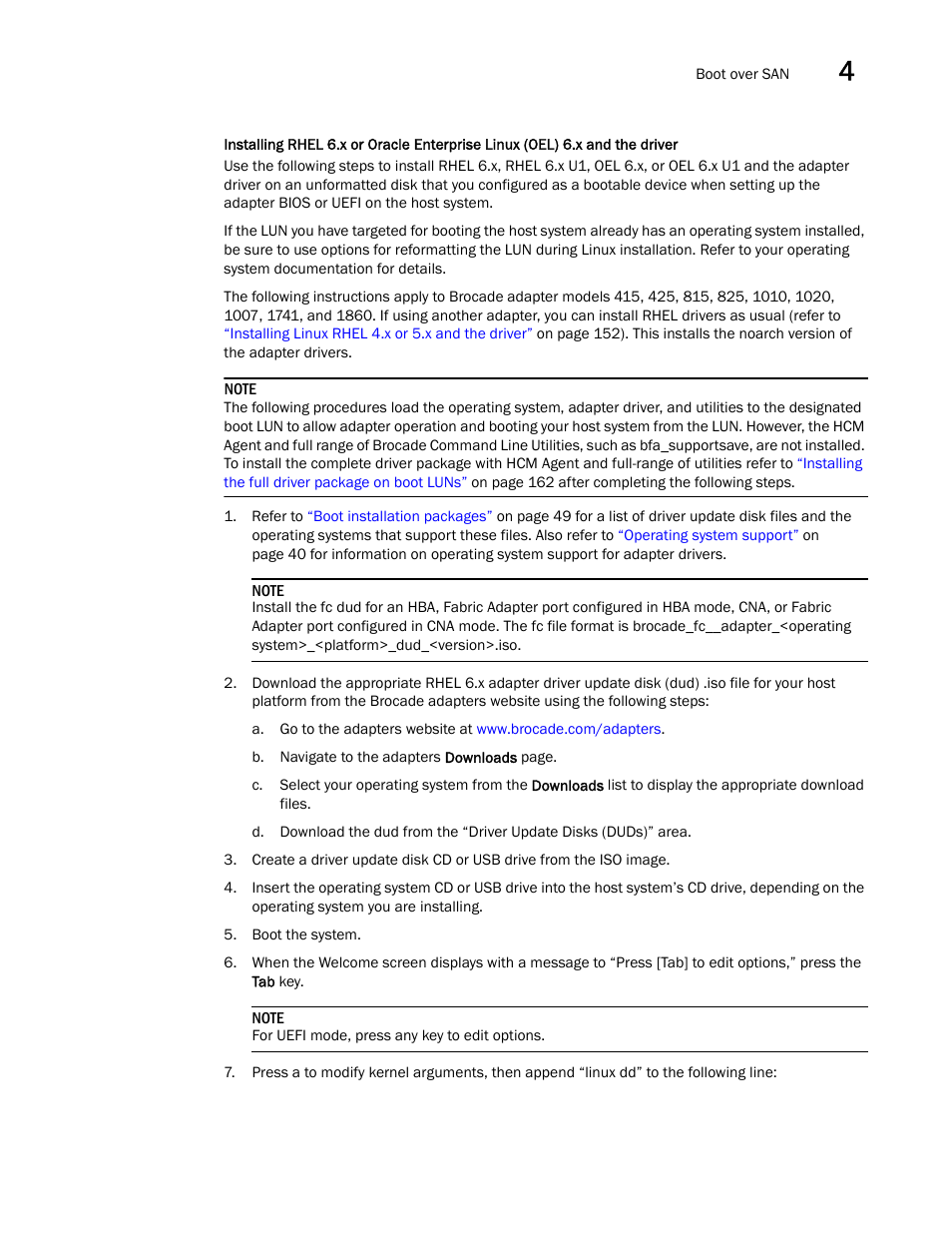 Dell Brocade Adapters User Manual | Page 183 / 272